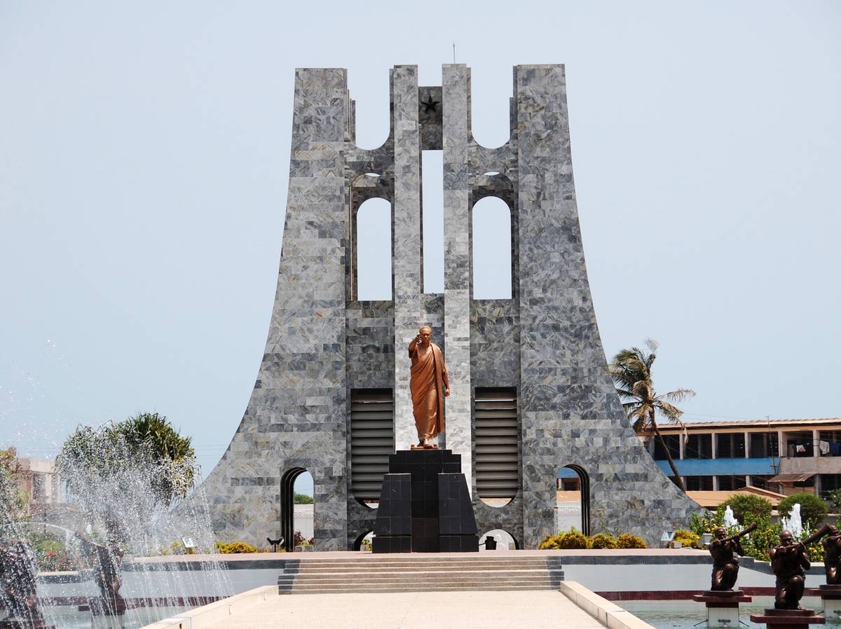 Kwame Nkrumah memorial in Accra